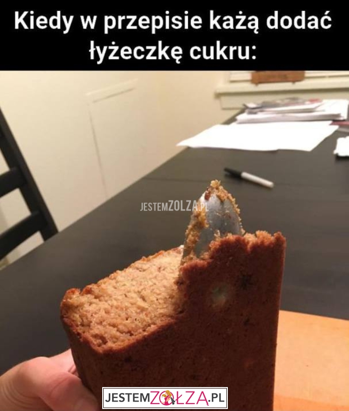 Kiedy w przepisie...