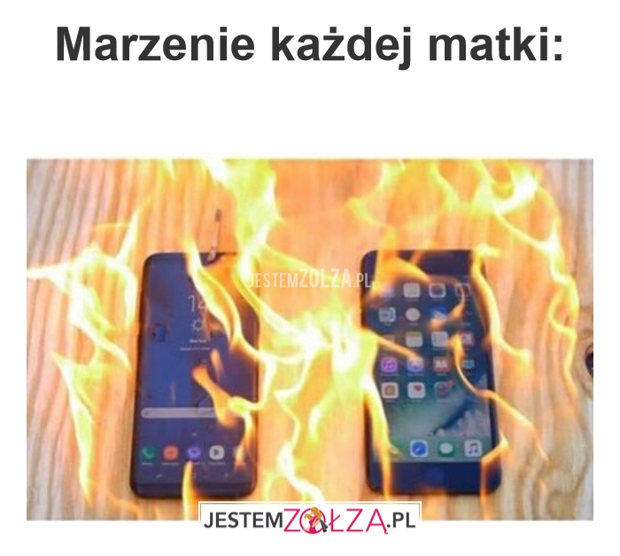 Marzenie każdej matki: