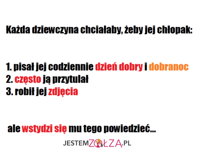 Każda dziewczyna chciałąby