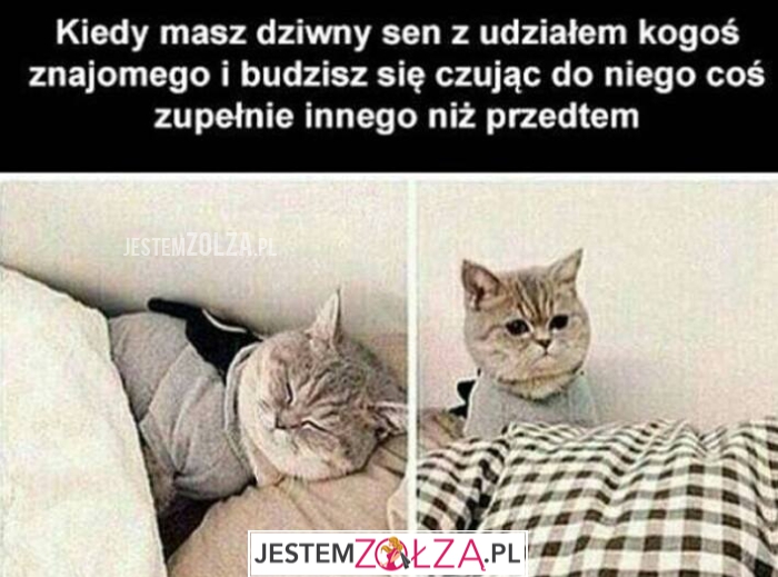Kiedy masz dziwny
