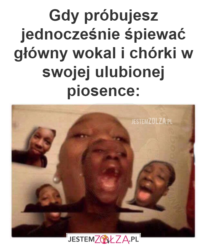 Gdy próbujesz jednocześnie