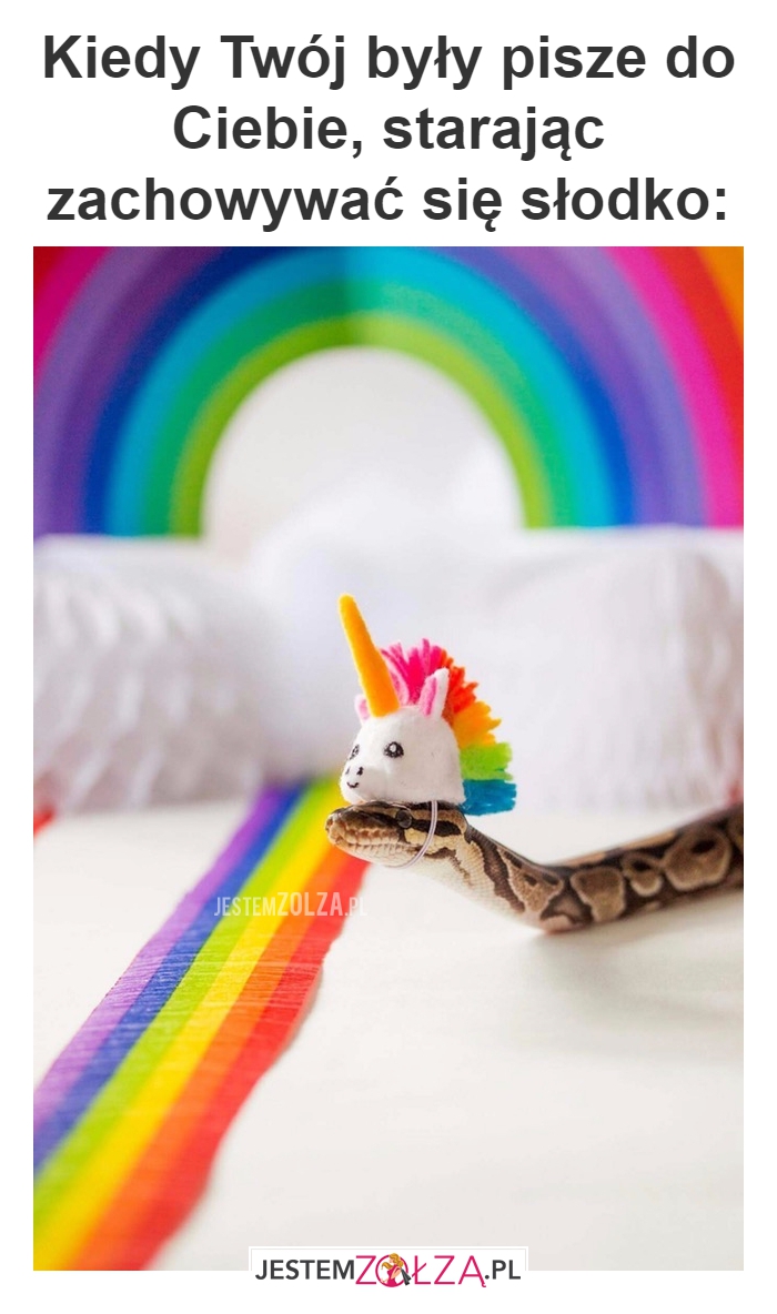 Kiedy Twój były pisze 