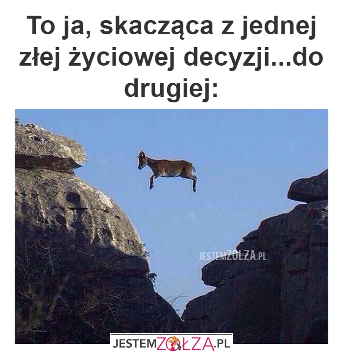 To ja, skacząca