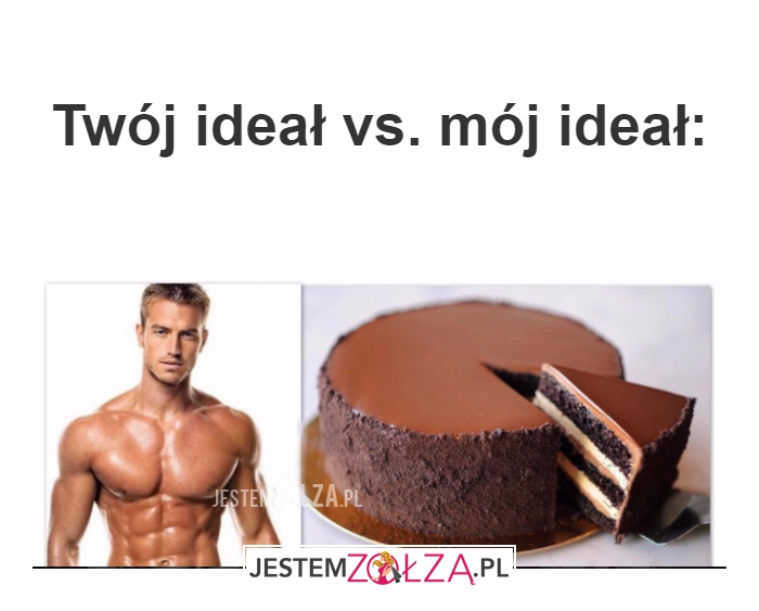 Twój ideał vs. mój ideał:
