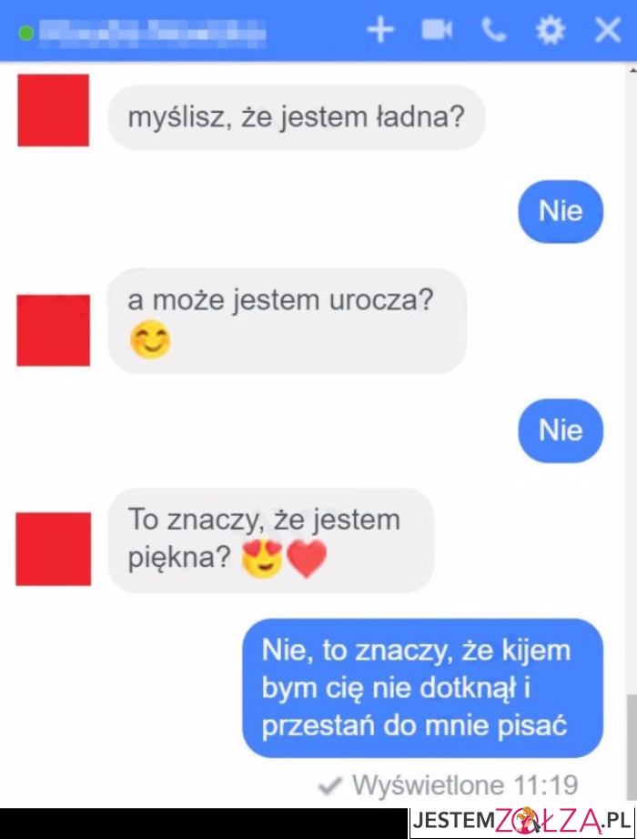 Jestem ładna?