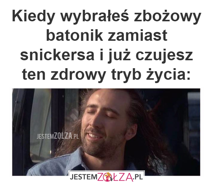 Kiedy wybrałeś zbożowy