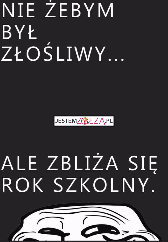 Nie żebym był
