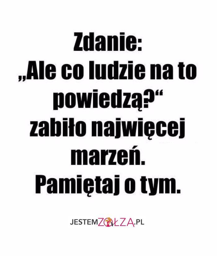 Ale co ludzie...