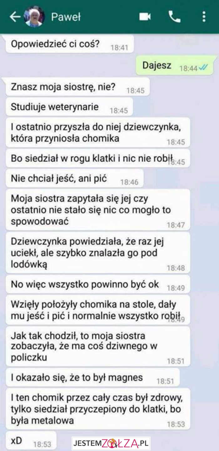 Opowiedzieć ci coś