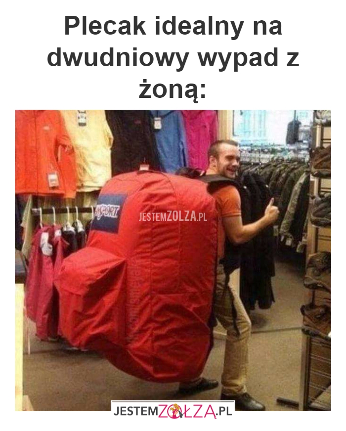 Plecak idealny
