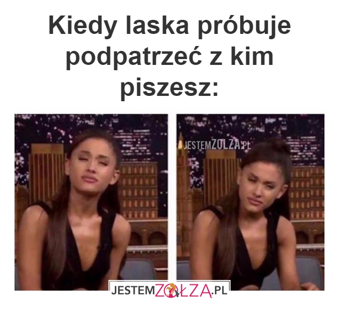 Kiedy laska próbuje 