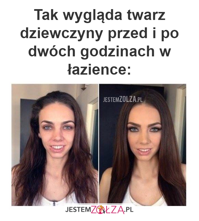 Tak wygląda twarz dziewczyny 