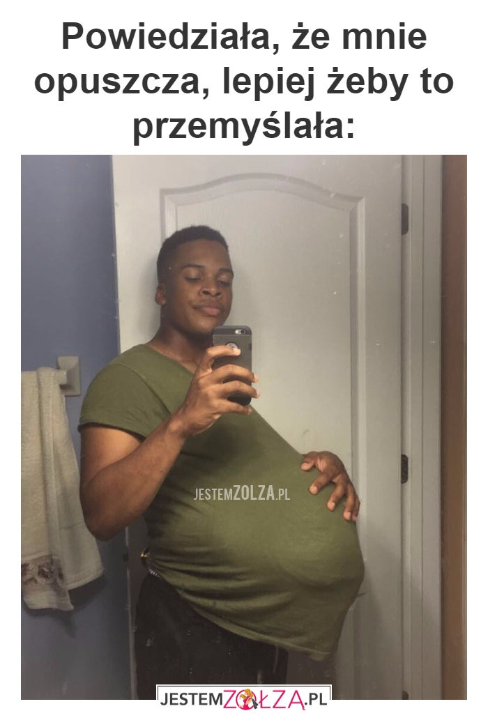 Powiedziała, że mnie 