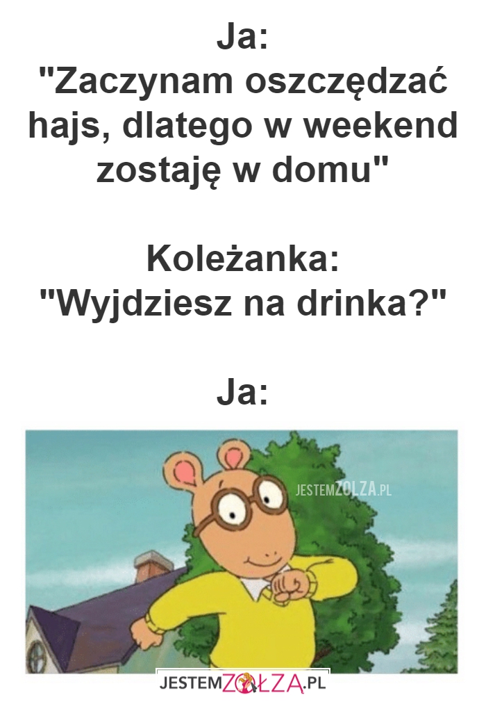Zaczynam oszczędzać hajs