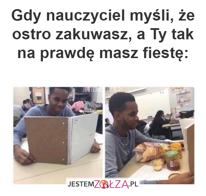 Gdy nauczyciel myśli