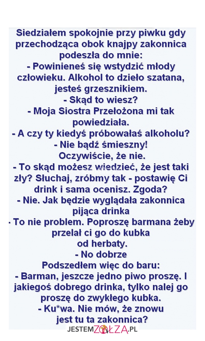 Siedziałem spokojnie