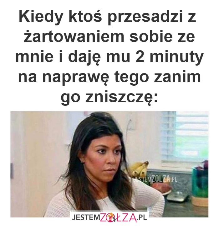 Kiedy ktoś przesadzi