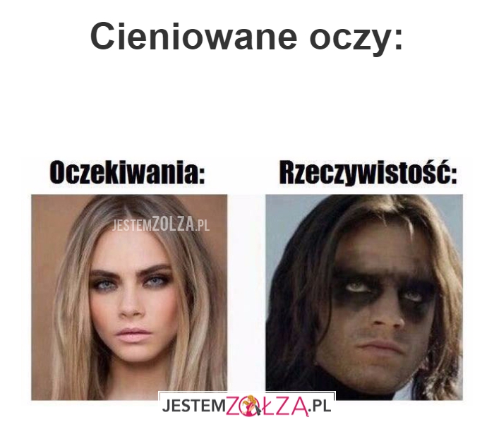Cieniowane oczy