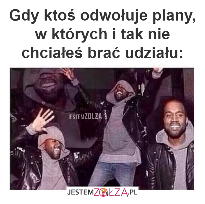 Gdy ktoś odwołuje plany