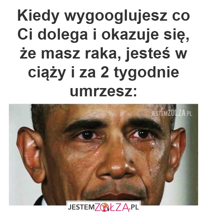 Kiedy wygoglujesz co Ci dolega