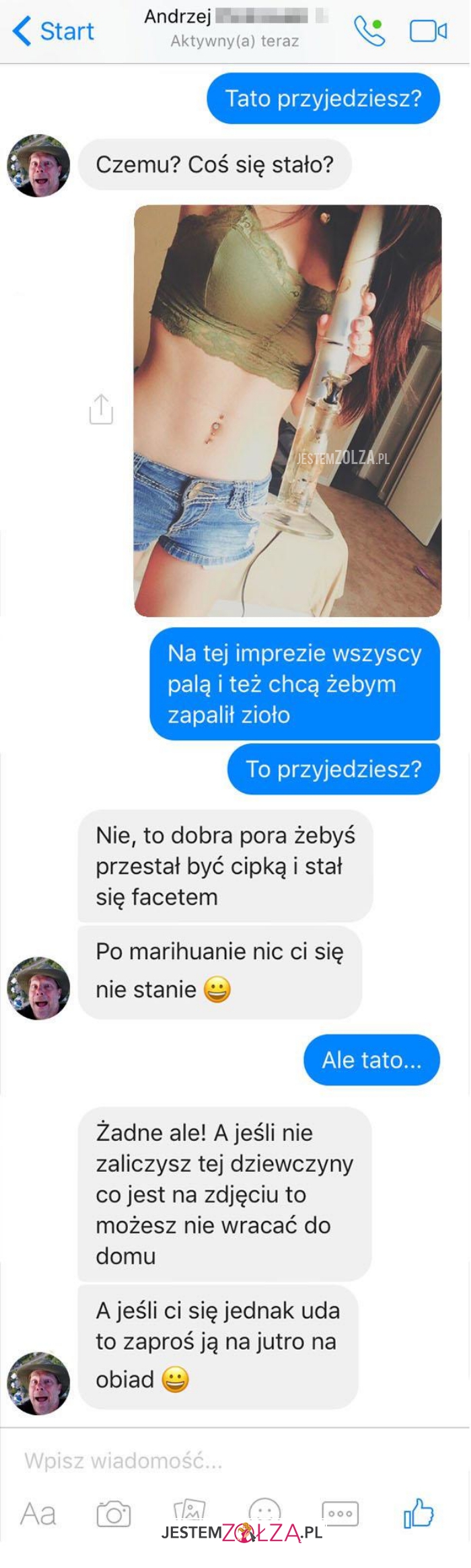 tato przyjedziesz