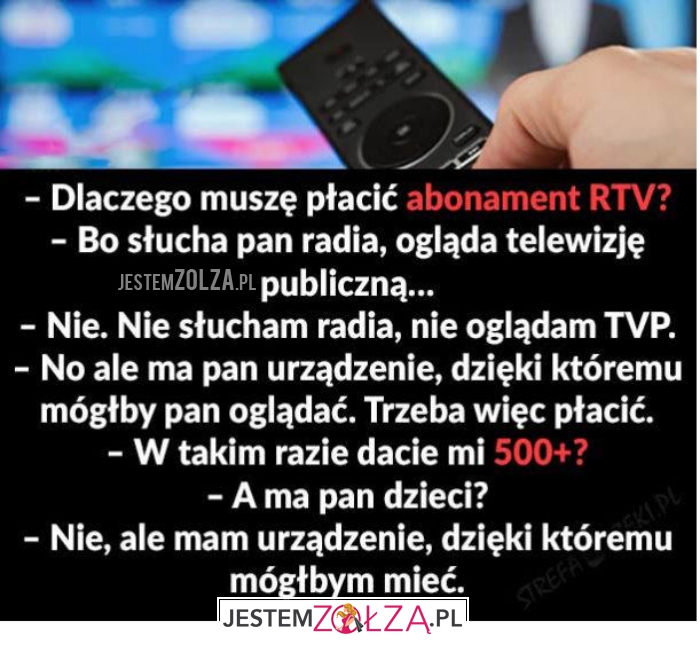 dlaczego muszę płacić