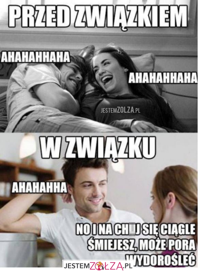przed związkiem i po
