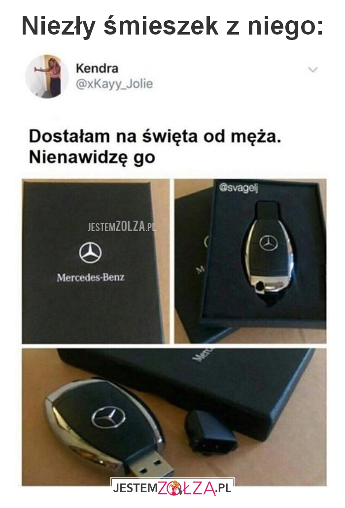 Niezły śmieszek z niego