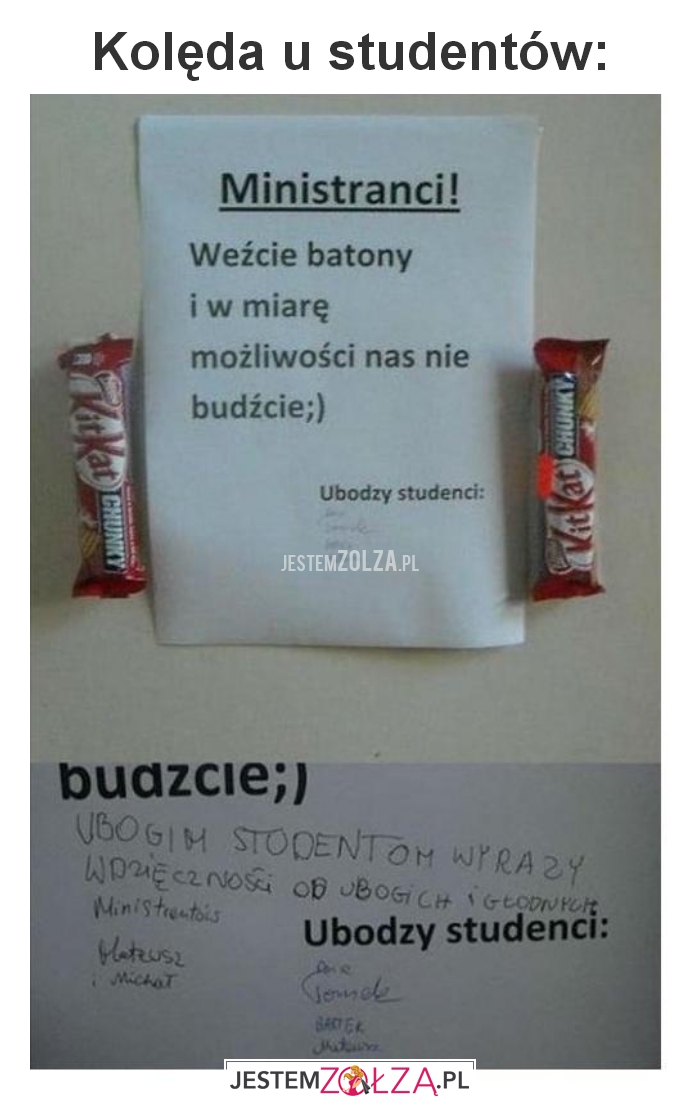 Kolęda u studentów