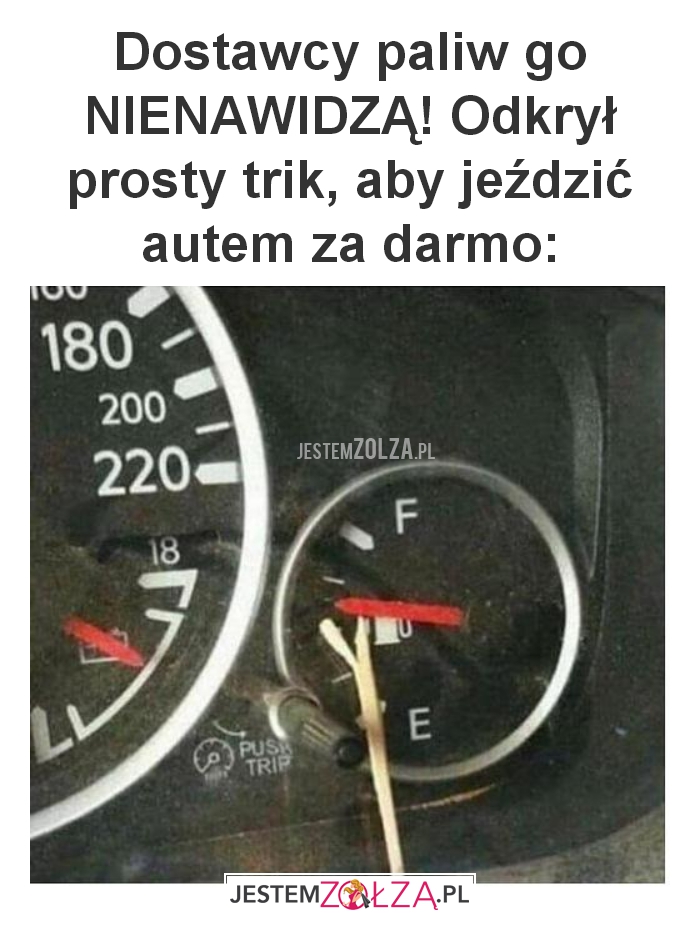 Dostawcy paliw go NIENAWIDZĄ!