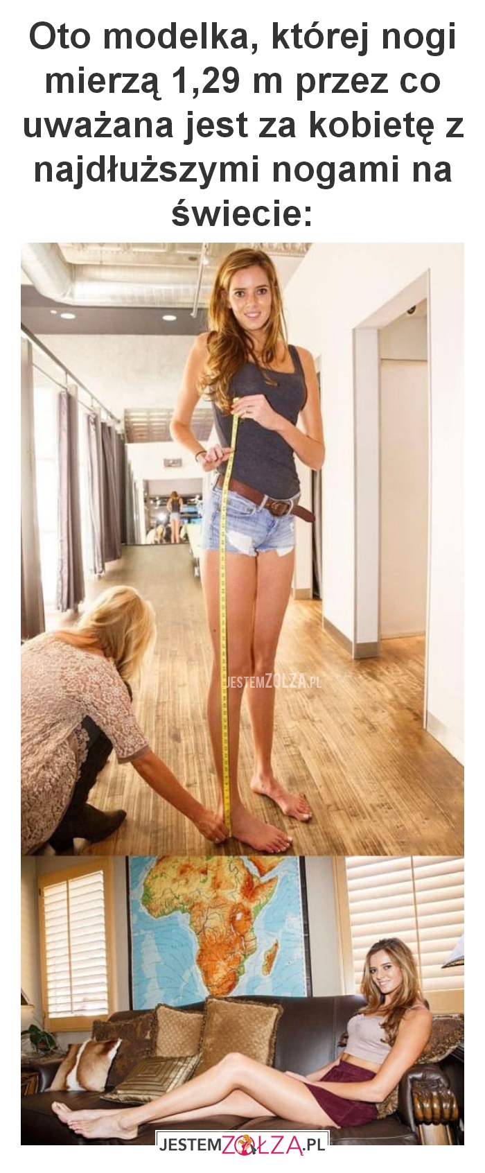 Oto modelka, której 