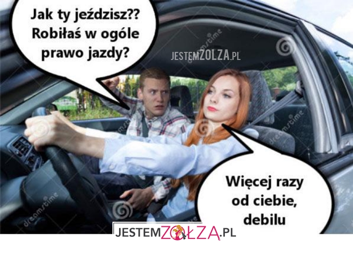 jak ty jeździsz