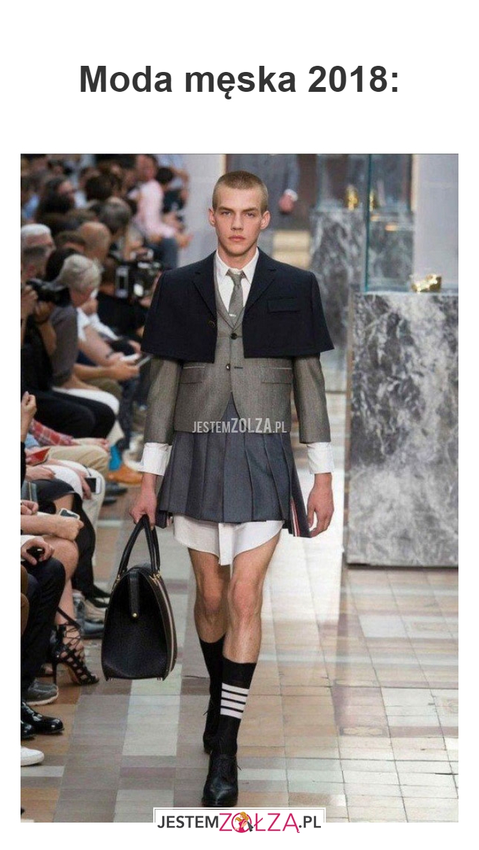 Moda męska 2018: