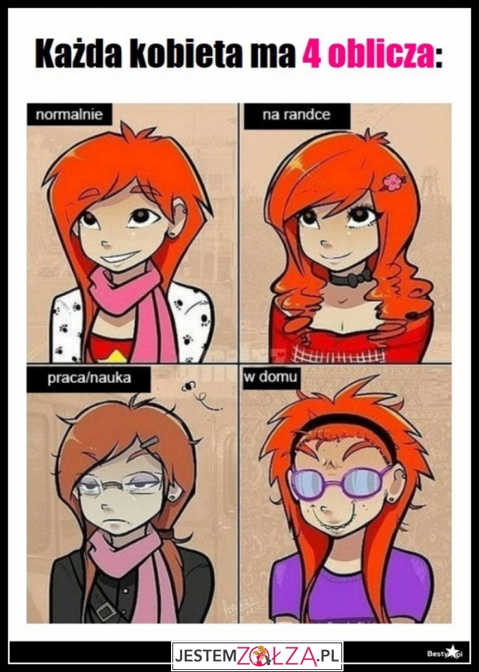 4 oblicza...