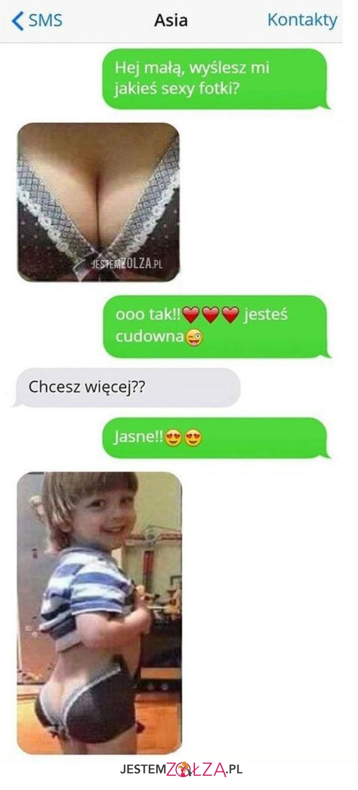 hej mała, wyślesz