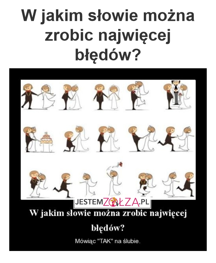 W jakim słowie można zrobic najwięcej błędów?