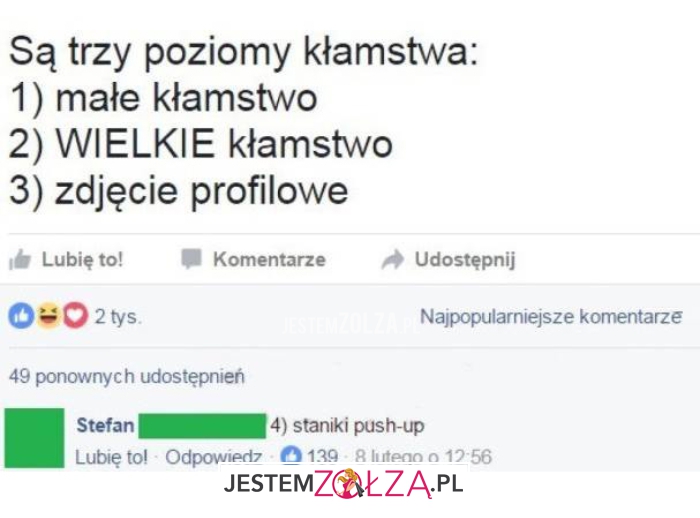 są trzy poziomy