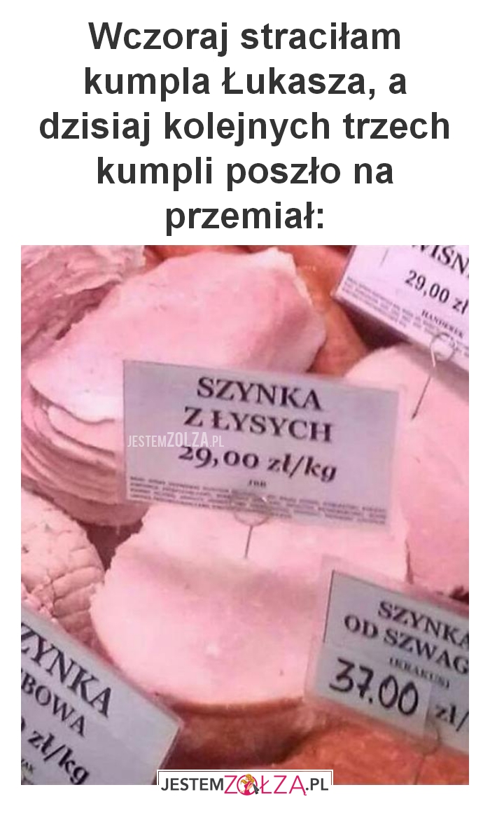Wczoraj straciłam kumpla