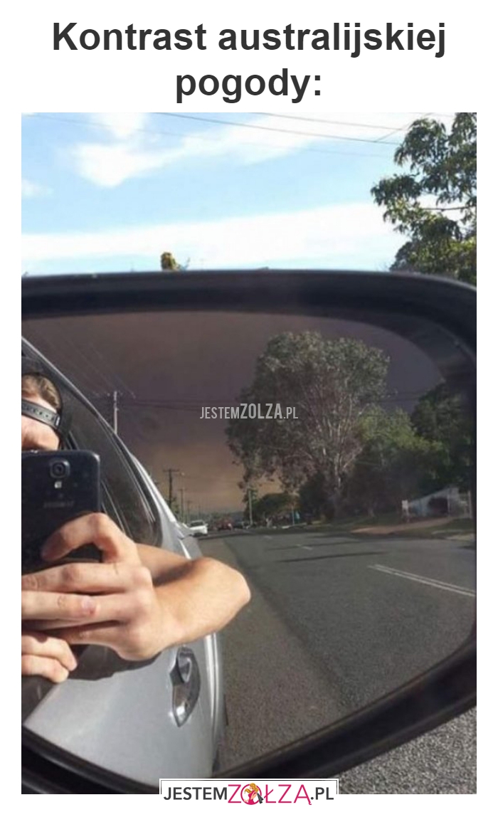 Kontrast australijskiej pogody