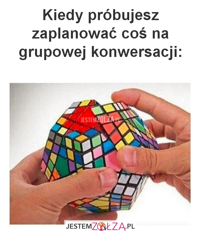 kiedy próbujesz zaplanować
