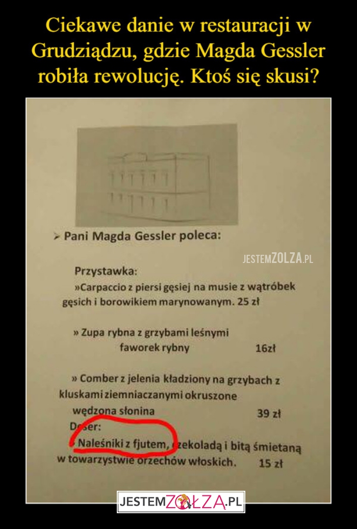 Ciekawe danie...