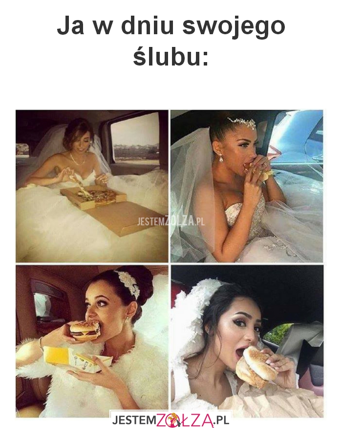 Ja w dniu swojego ślubu