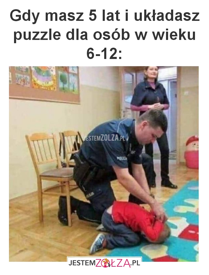 Gdy masz 5 lat i układasz 