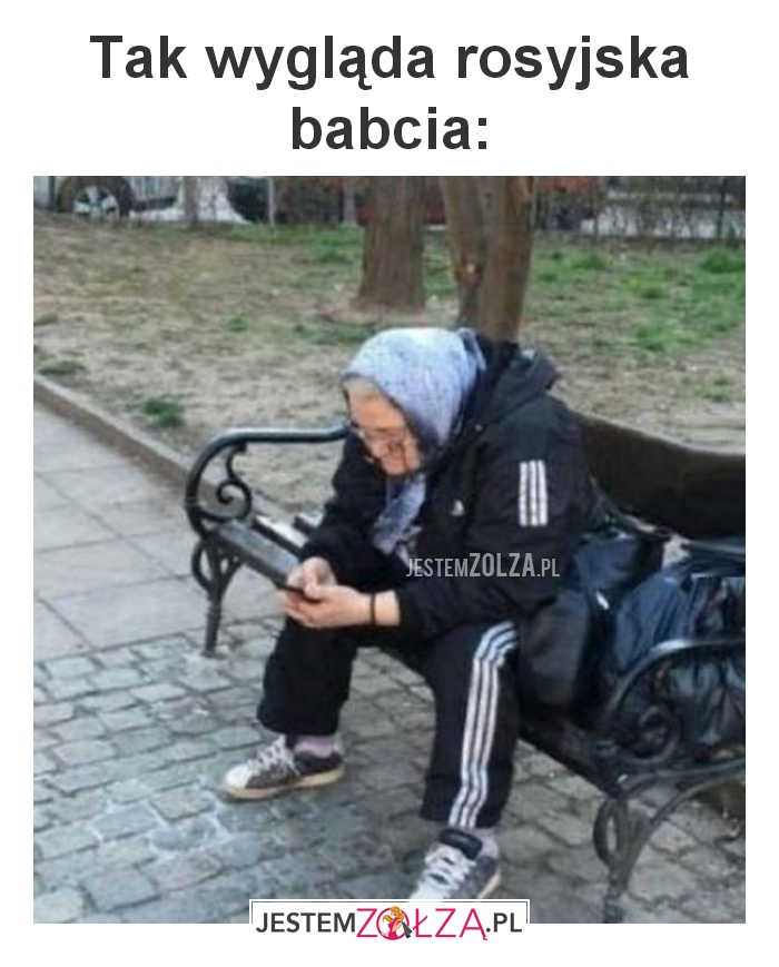 Tak wygląda rosyjska babcia