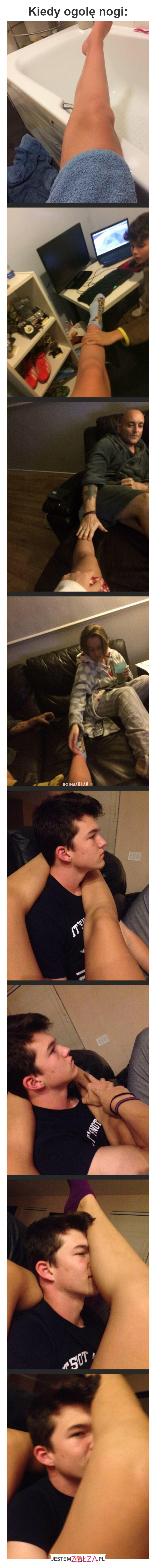 Kiedy ogolę nogi