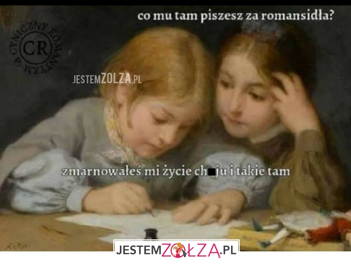 co mu tam piszesz
