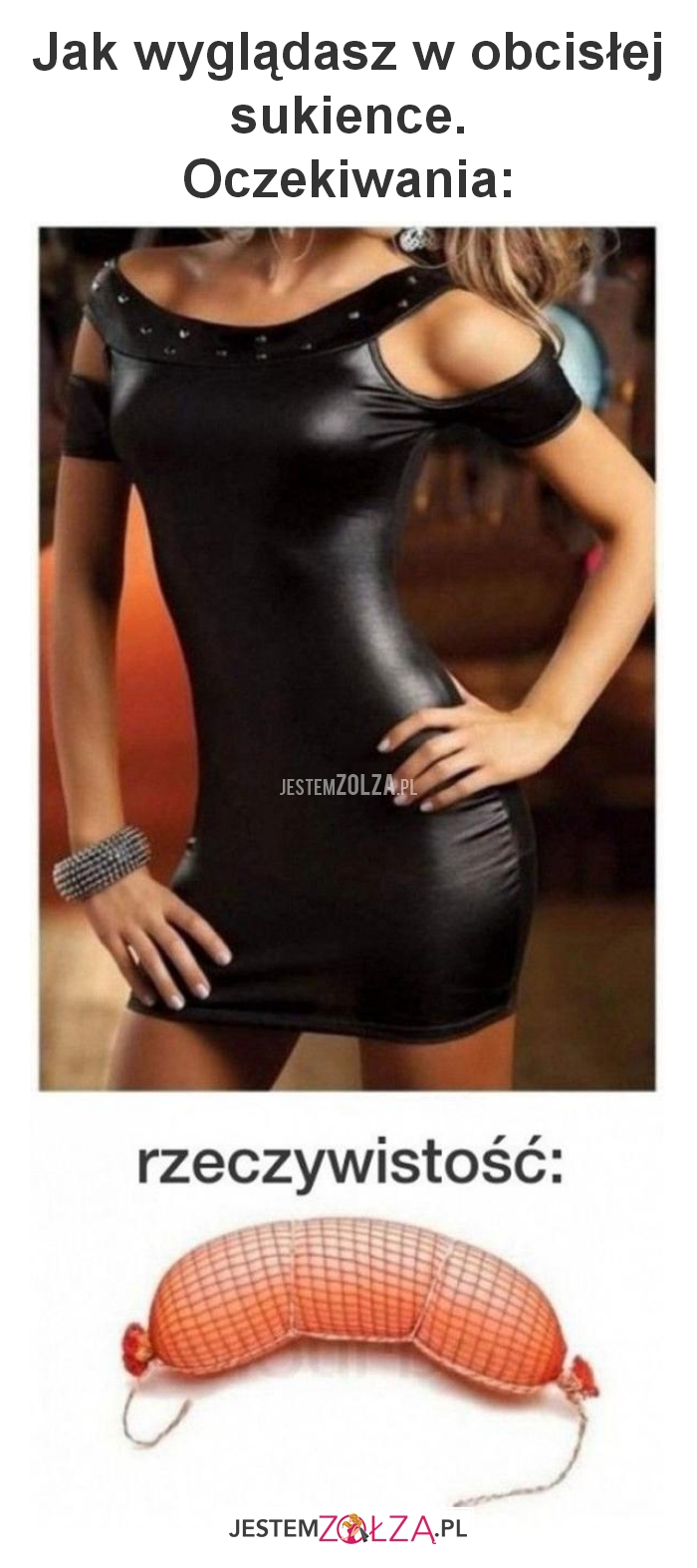 Jak wyglądasz w obcisłej sukience