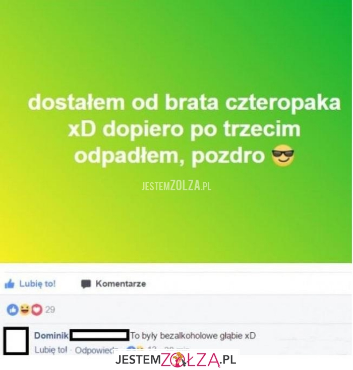 dostałem od brata