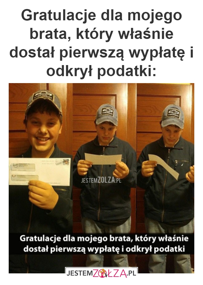 Gratulacje dla mojego 