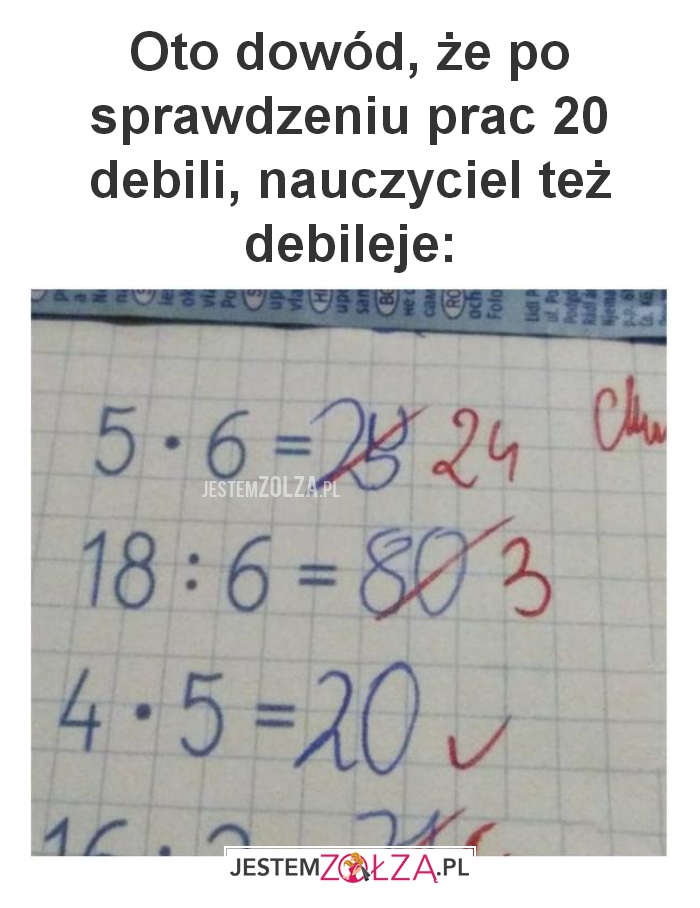 Oto dowód, że po 